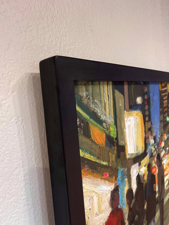 Sidewalk Lights by Jim Beckner - Abend Gallery - Jim Beckner