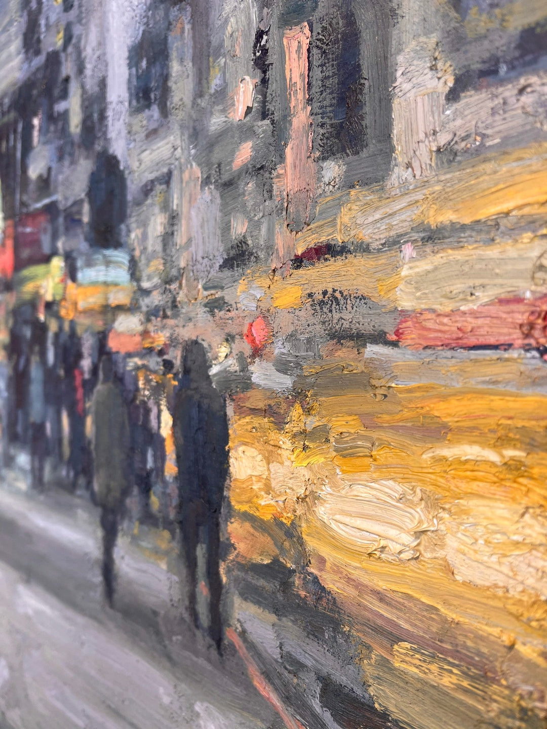 Sidewalks in Greys by Jim Beckner - Abend Gallery - Jim Beckner