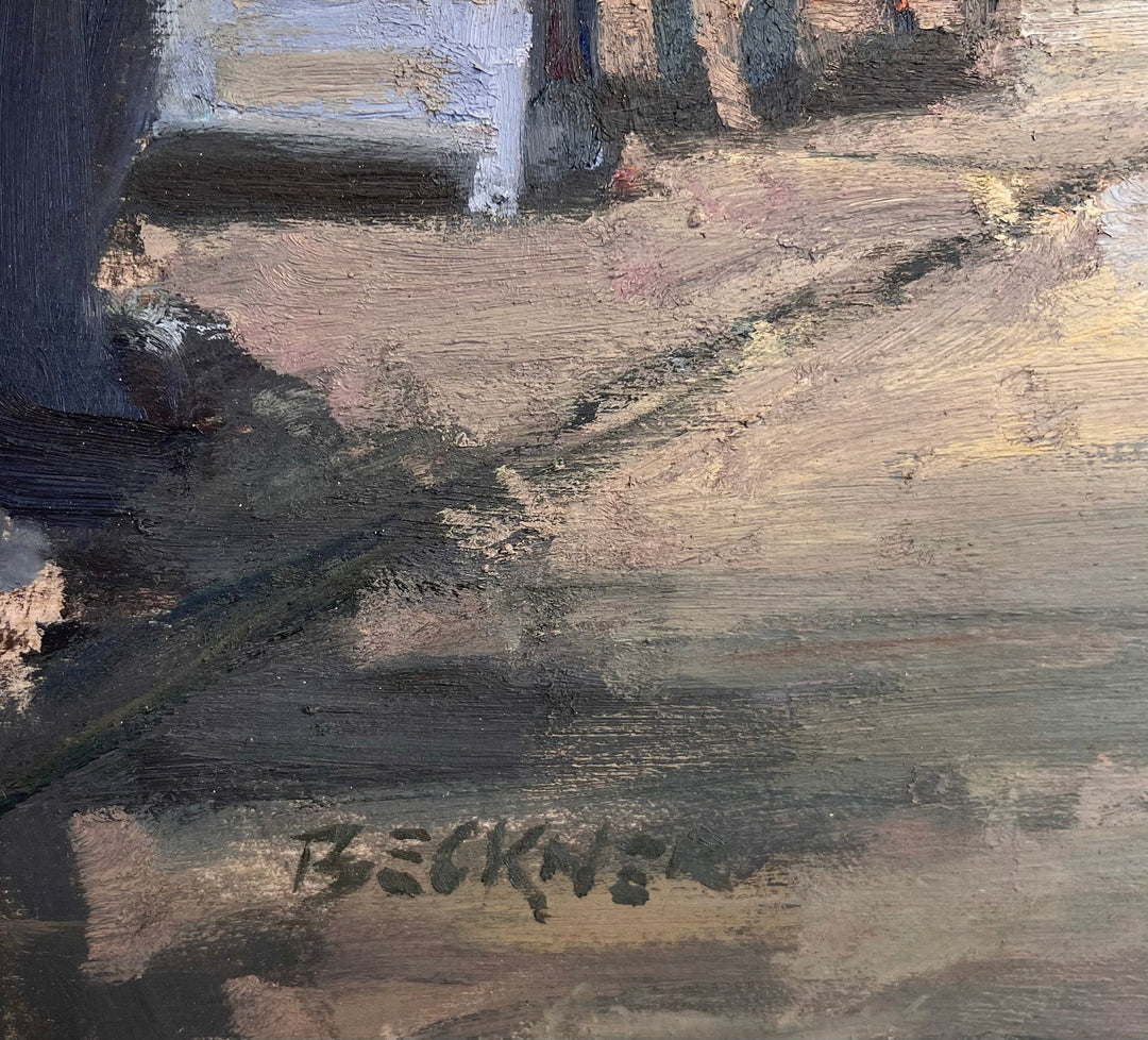 Sidewalks in Greys by Jim Beckner - Abend Gallery - Jim Beckner