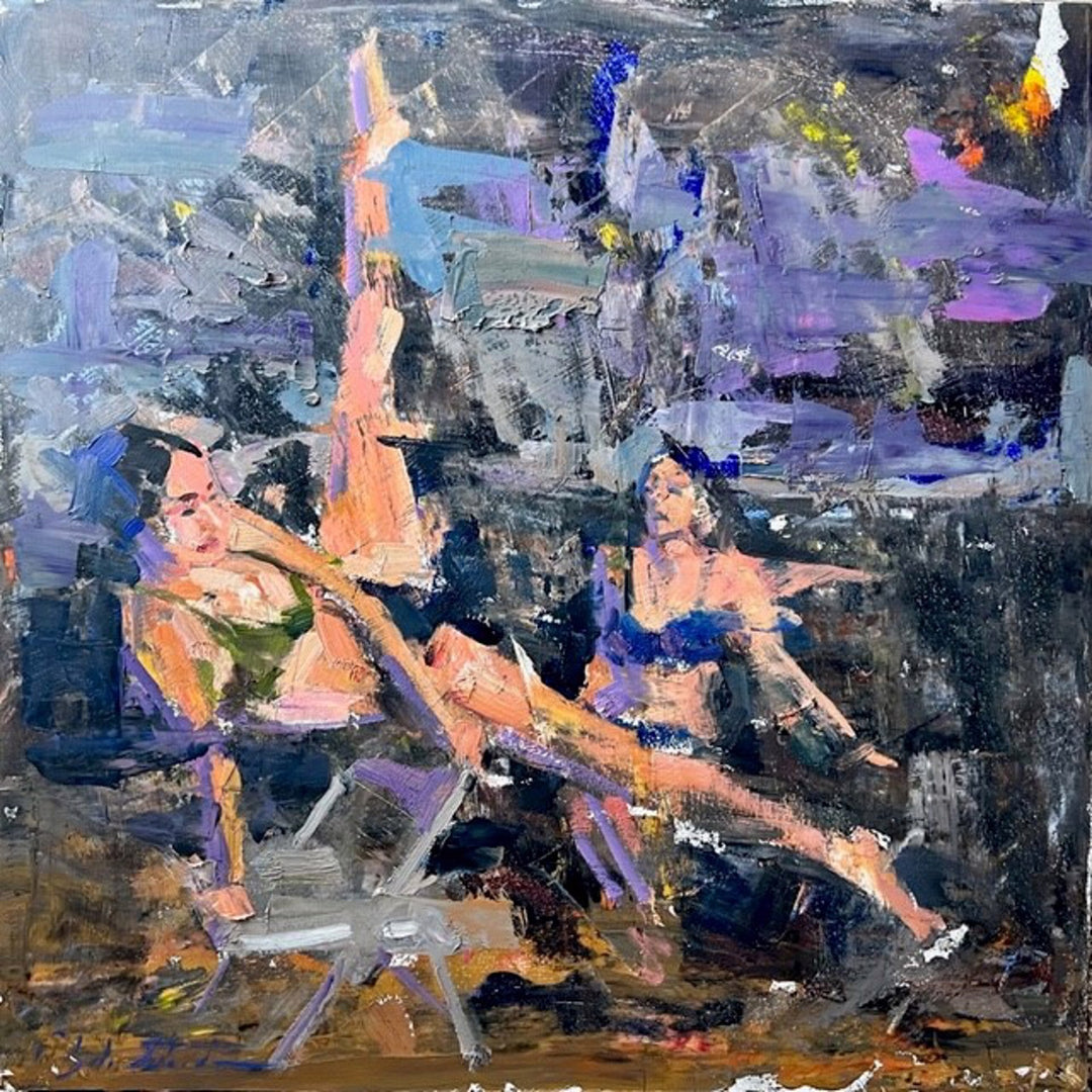 Slow at Dark by Clyde Steadman - Abend Gallery - Clyde Steadman