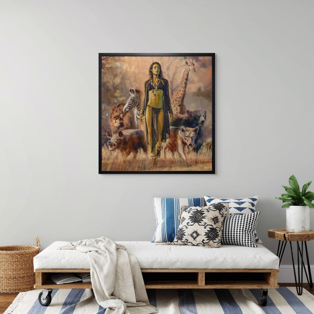 The Goddess Animalia by Dave Seeley - Abend Gallery - Dave Seeley