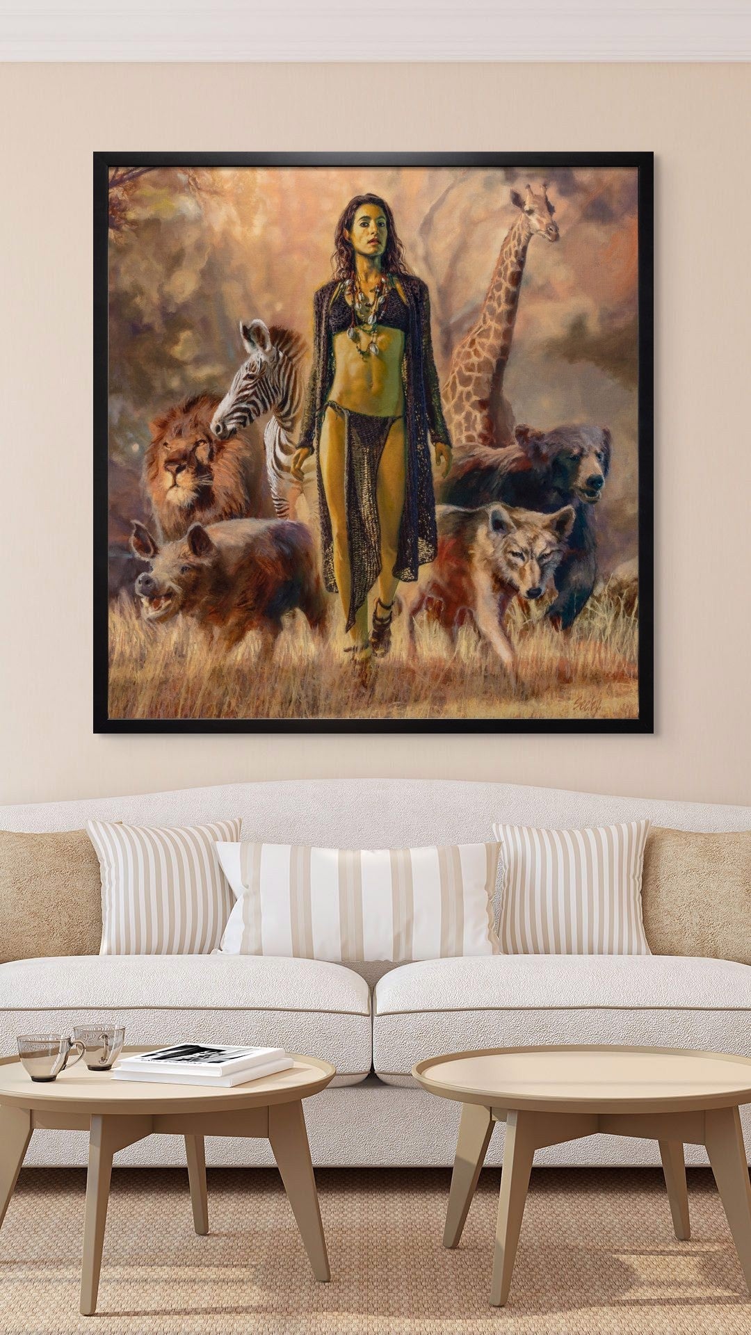 The Goddess Animalia by Dave Seeley - Abend Gallery - Dave Seeley