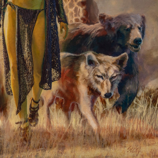 The Goddess Animalia by Dave Seeley - Abend Gallery - Dave Seeley