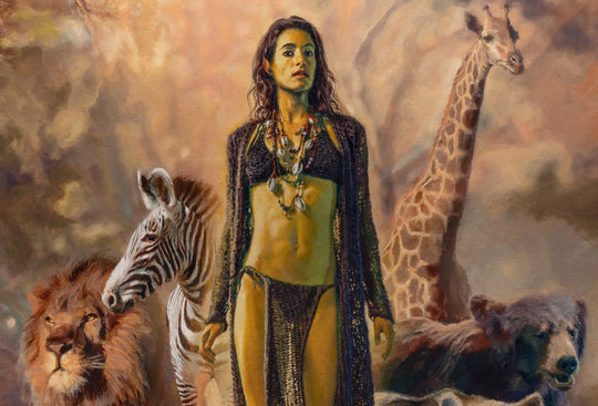 The Goddess Animalia by Dave Seeley - Abend Gallery - Dave Seeley