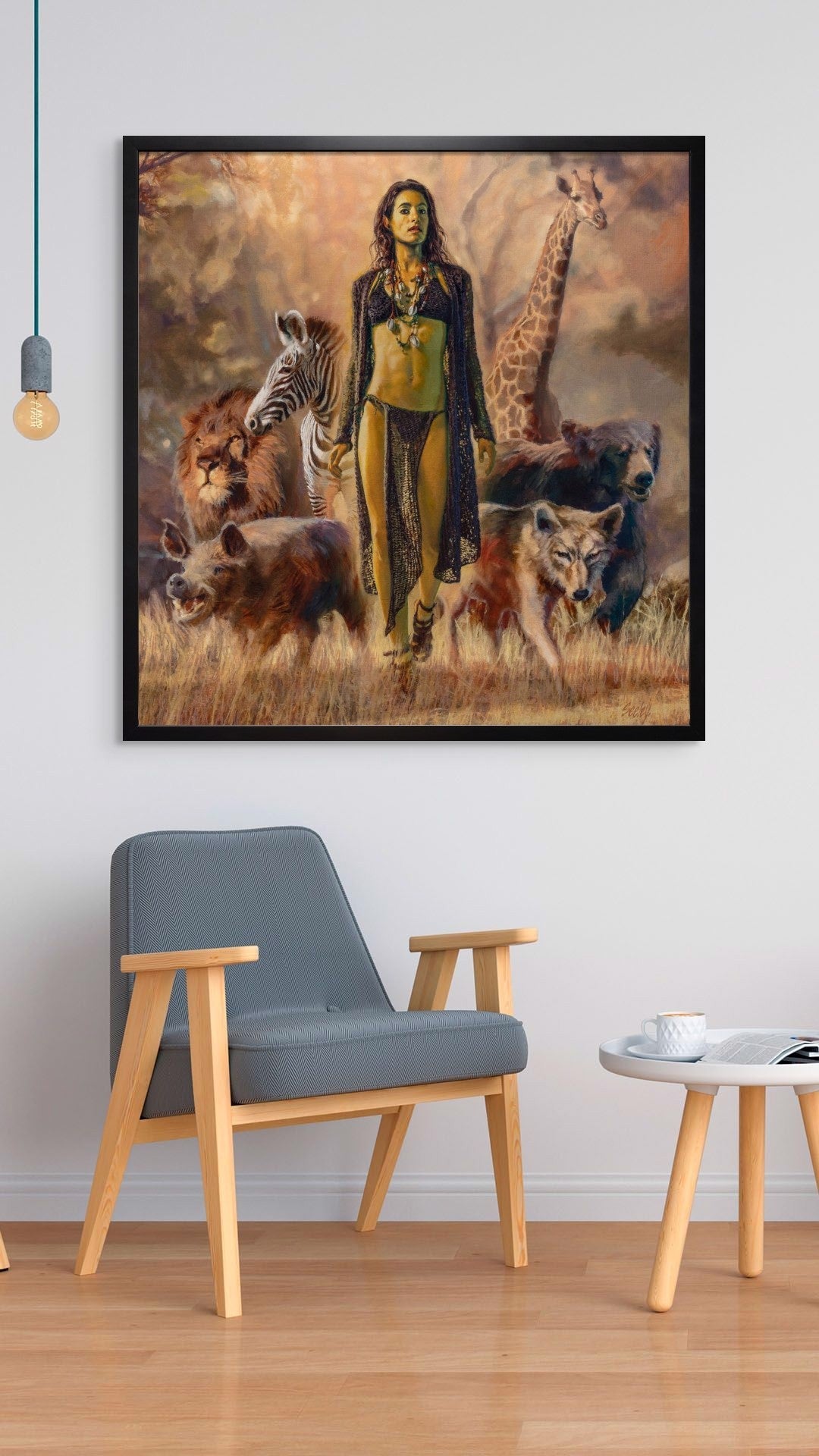 The Goddess Animalia by Dave Seeley - Abend Gallery - Dave Seeley