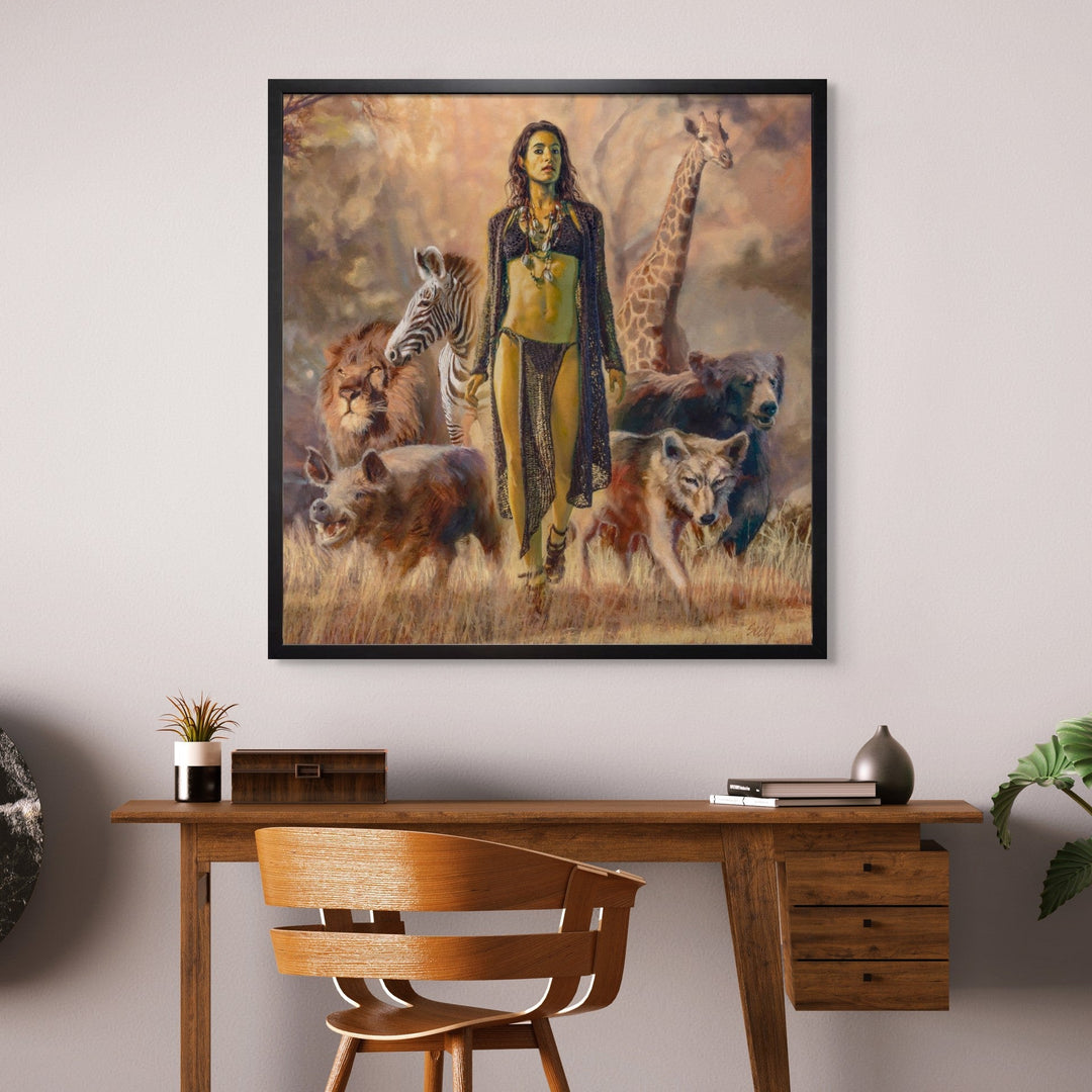 The Goddess Animalia by Dave Seeley - Abend Gallery - Dave Seeley