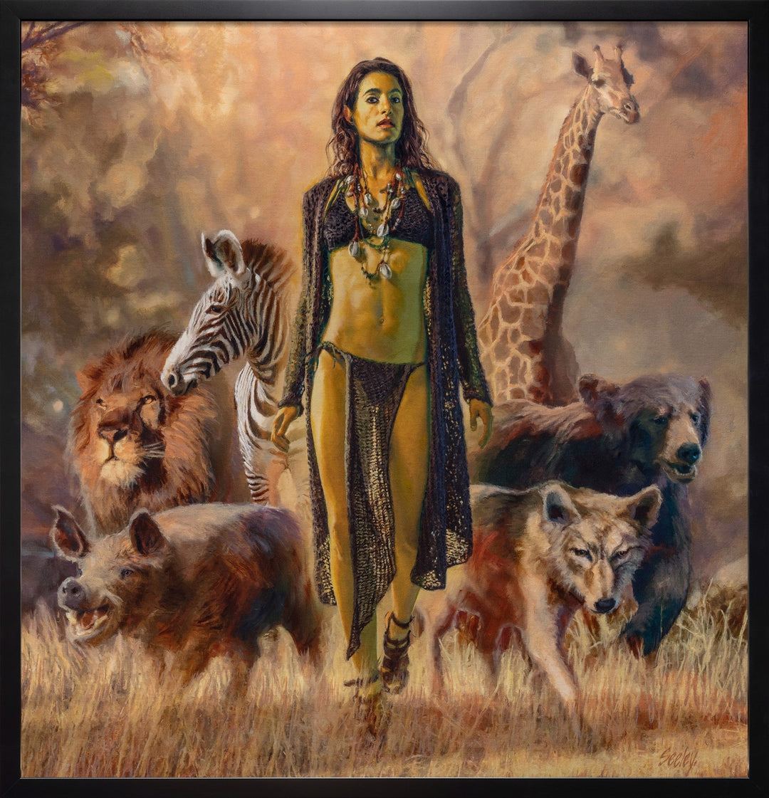 The Goddess Animalia by Dave Seeley - Abend Gallery - Dave Seeley