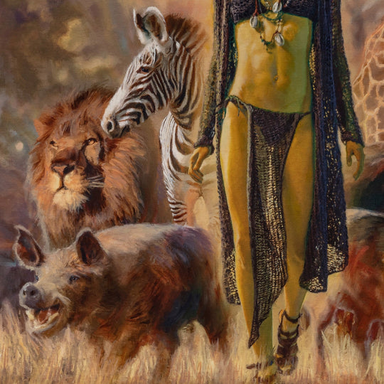 The Goddess Animalia by Dave Seeley - Abend Gallery - Dave Seeley