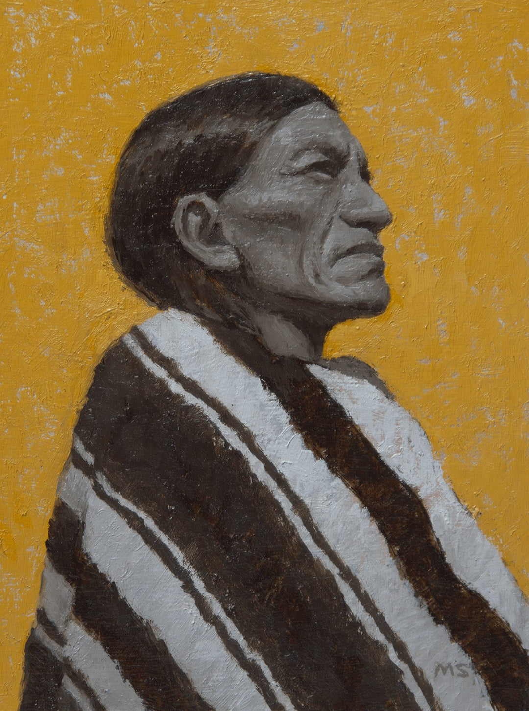The Old One by Mark Bradley Schwartz - Abend Gallery - Mark Bradley Schwartz
