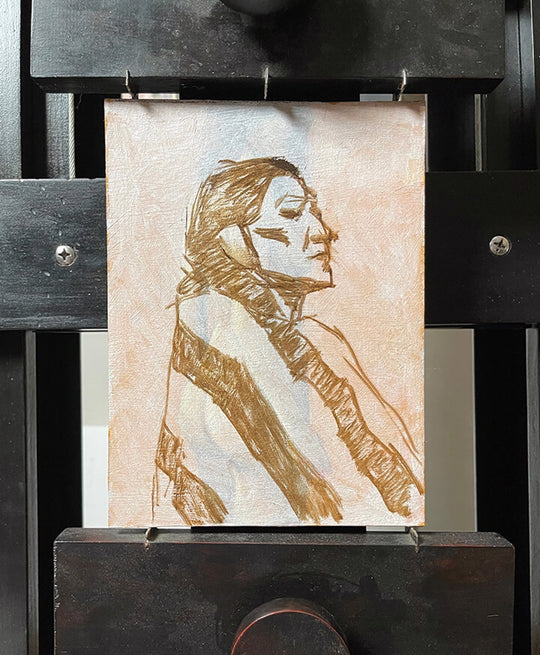 The Old One by Mark Bradley Schwartz - Abend Gallery - Mark Bradley Schwartz