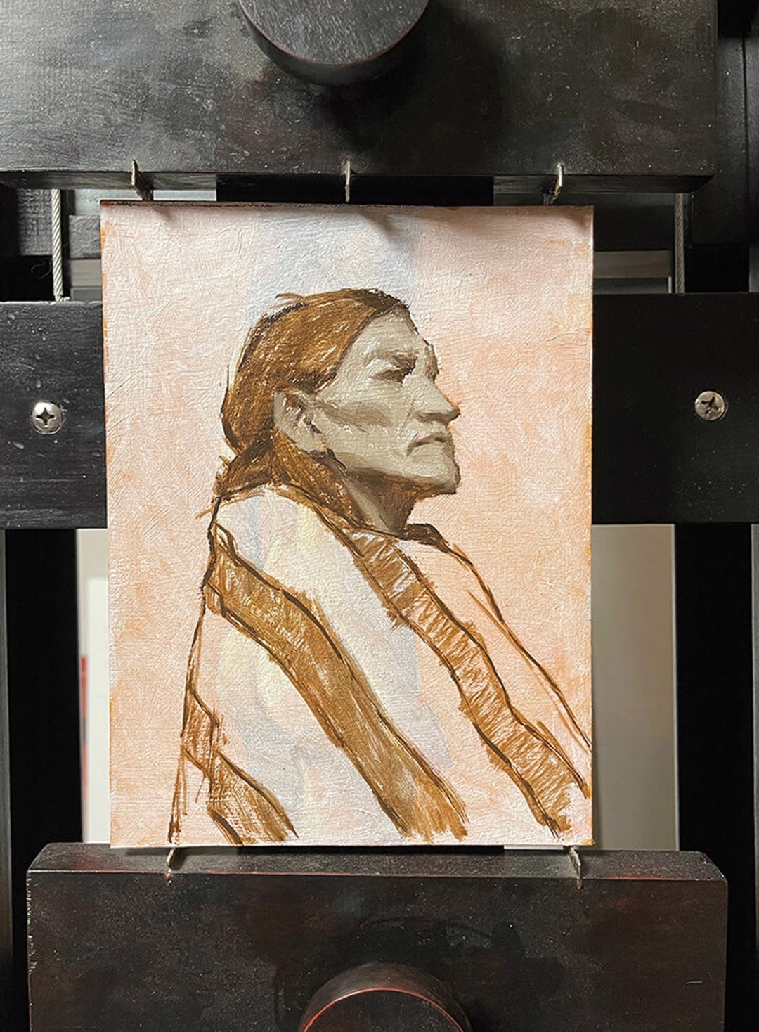 The Old One by Mark Bradley Schwartz - Abend Gallery - Mark Bradley Schwartz