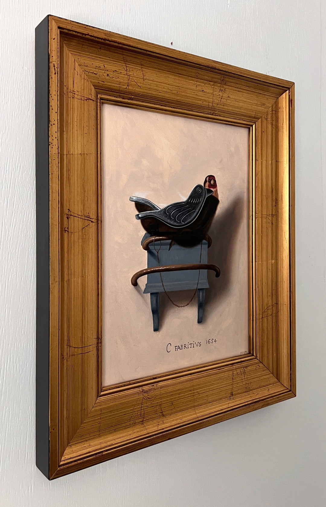 The Silver Finch by Patrick Nevins - Abend Gallery - Patrick Nevins
