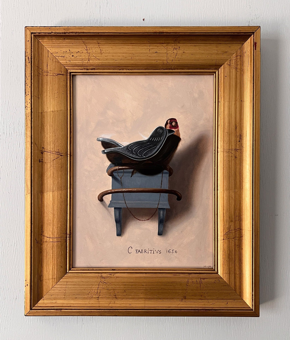 The Silver Finch by Patrick Nevins - Abend Gallery - Patrick Nevins
