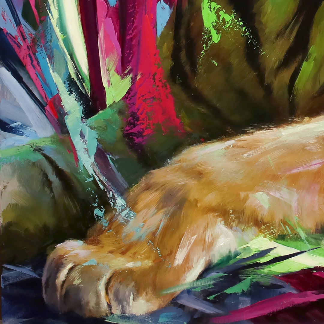 The Sumatran Tiger by Lindsey Kustusch - Abend Gallery - Lindsey Kustusch