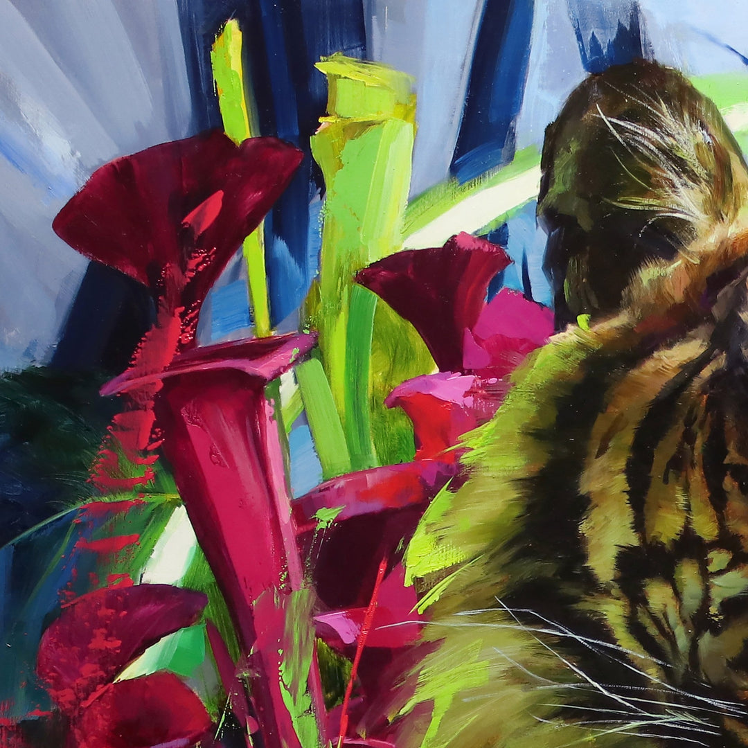 The Sumatran Tiger by Lindsey Kustusch - Abend Gallery - Lindsey Kustusch