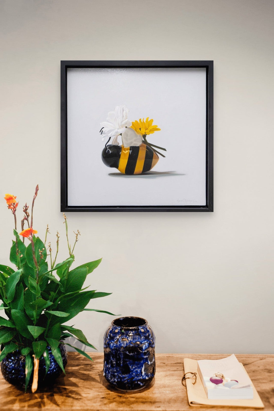 The Tireless Bee by Karina Rodríguez - Abend Gallery - Karina Rodríguez