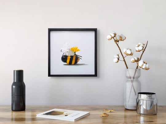 The Tireless Bee by Karina Rodríguez - Abend Gallery - Karina Rodríguez