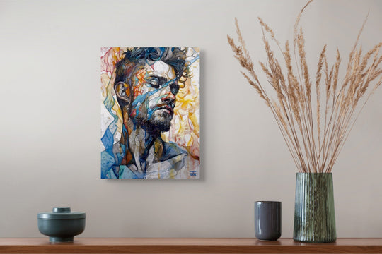 The Veil of Now by Jon Wassom - Abend Gallery - Jon Wassom