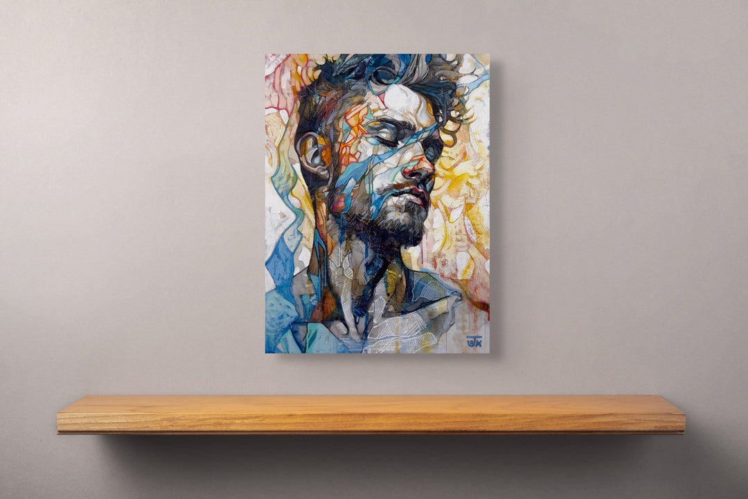 The Veil of Now by Jon Wassom - Abend Gallery - Jon Wassom