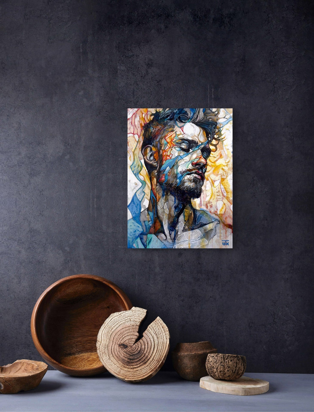 The Veil of Now by Jon Wassom - Abend Gallery - Jon Wassom
