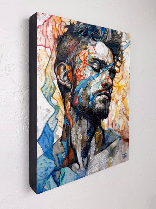 The Veil of Now by Jon Wassom - Abend Gallery - Jon Wassom