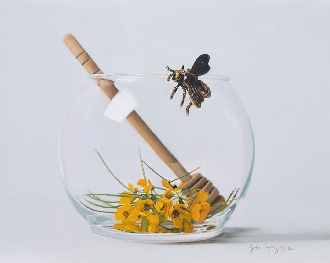 The Winged Alchemist by Karina Rodríguez - Abend Gallery - Karina Rodríguez