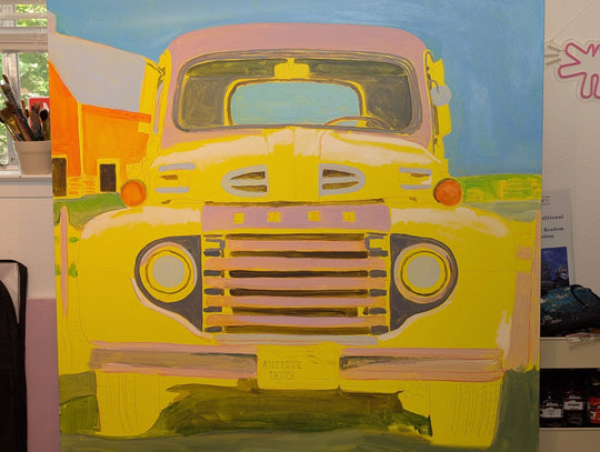 The Workhorse (Ford F-Series Truck) by Shan Fannin - Abend Gallery - Shan Fannin