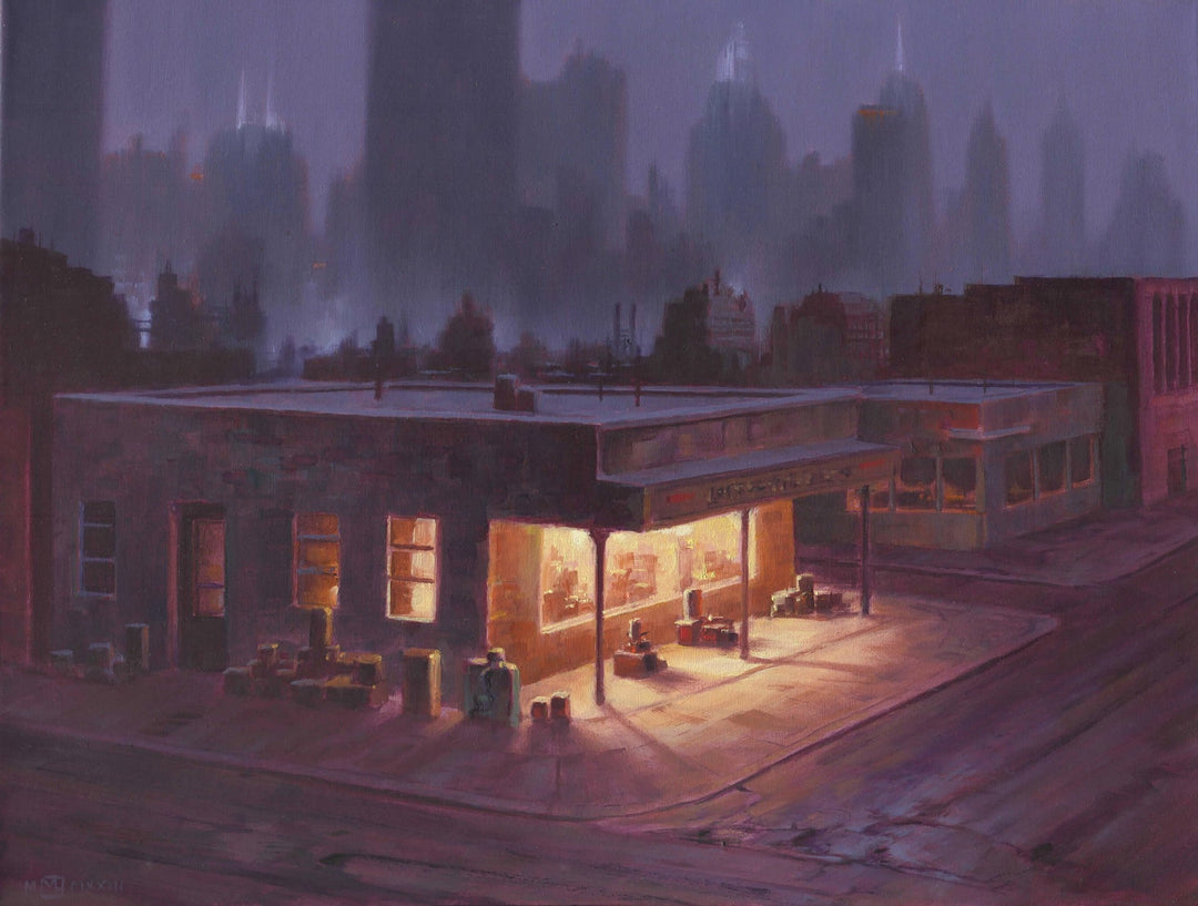 The Wrong Side Of The Tracks by Mark Harrison - Abend Gallery - Mark Harrison