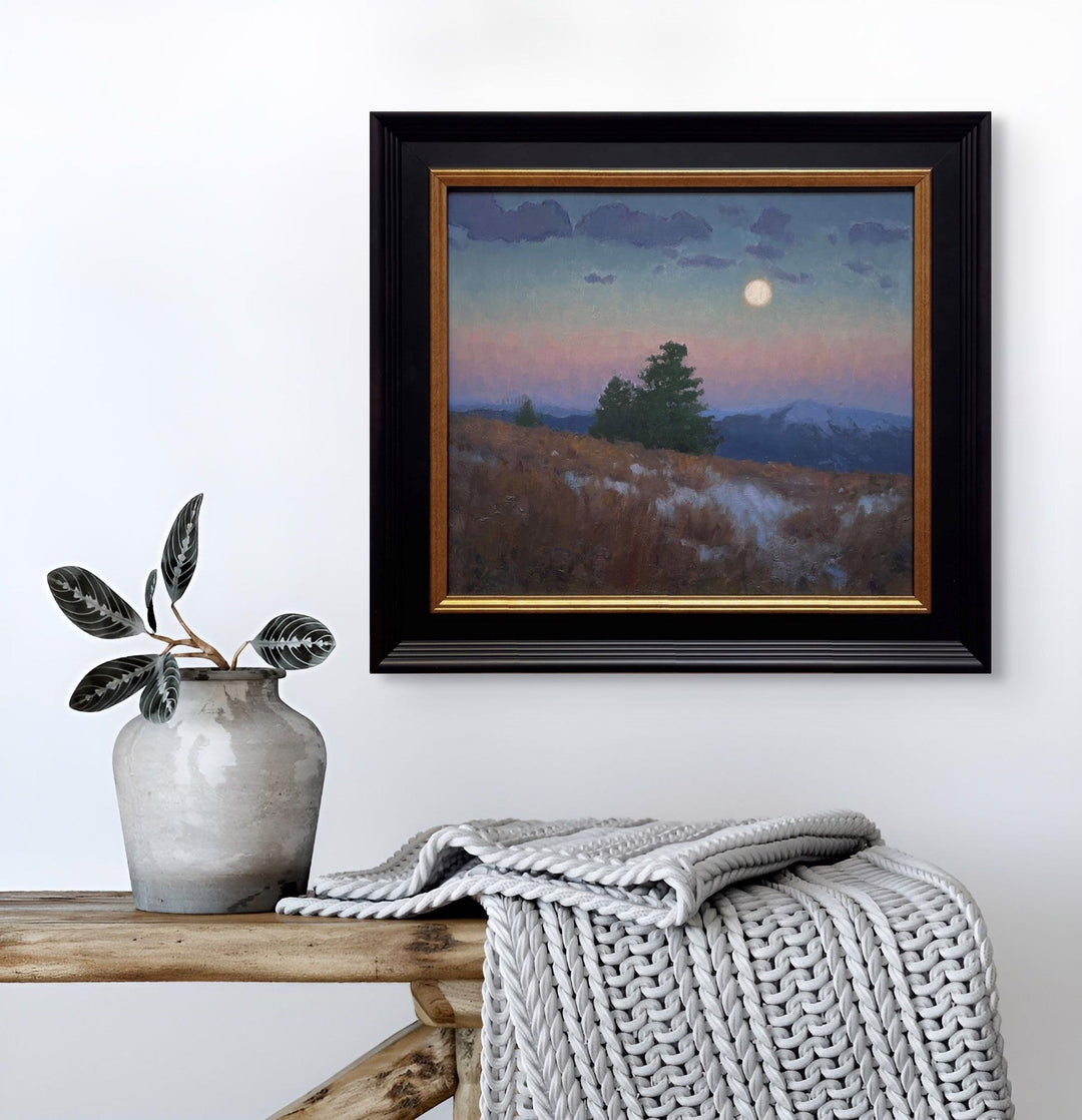 Winter Moon by Devin Michael Roberts - Abend Gallery - Devin Michael Roberts
