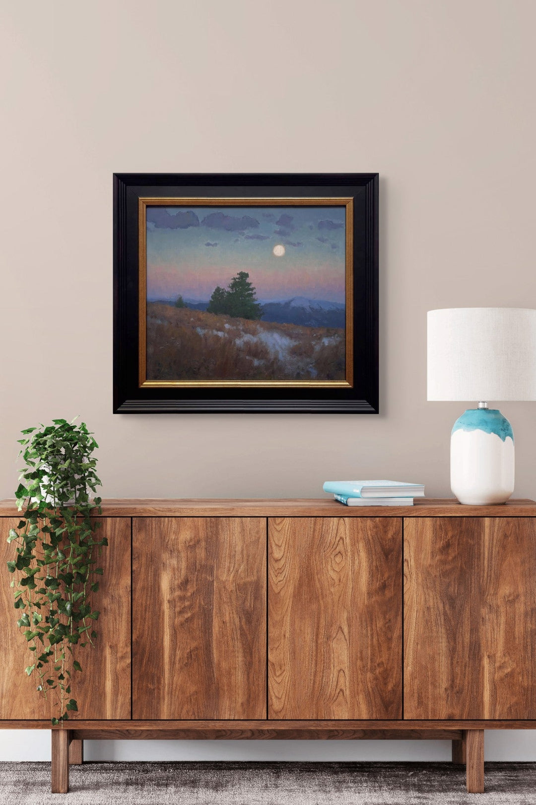 Winter Moon by Devin Michael Roberts - Abend Gallery - Devin Michael Roberts