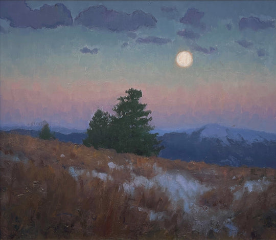 Winter Moon by Devin Michael Roberts - Abend Gallery - Devin Michael Roberts