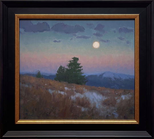 Winter Moon by Devin Michael Roberts - Abend Gallery - Devin Michael Roberts
