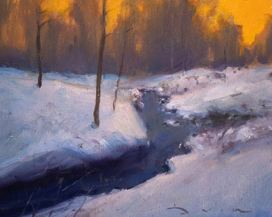 Winter Solace by Devin Michael Roberts - Abend Gallery - Devin Michael Roberts