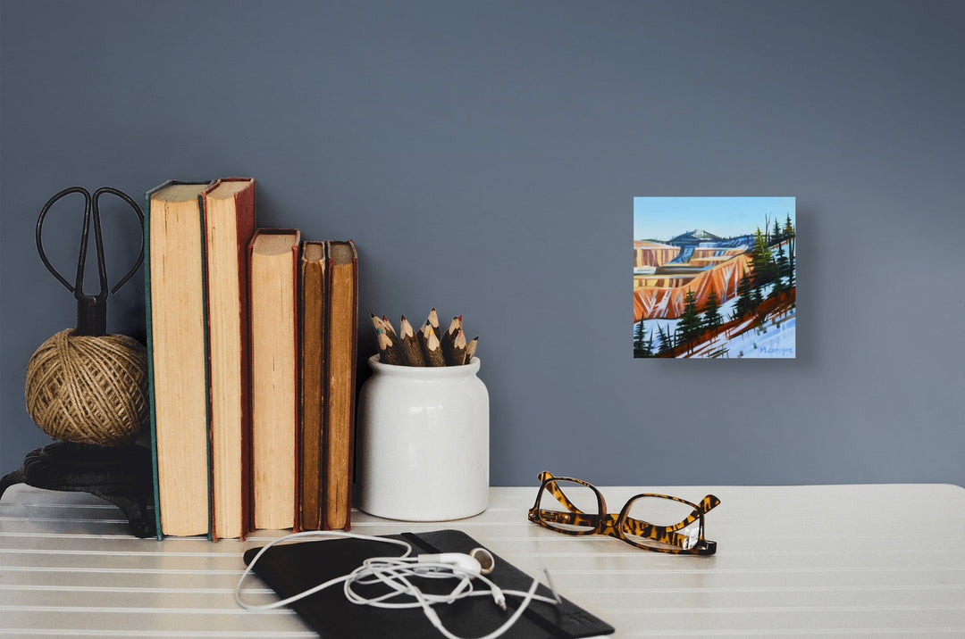 Winter Upon the Canyon by Michelle Condrat - Abend Gallery - Michelle Condrat