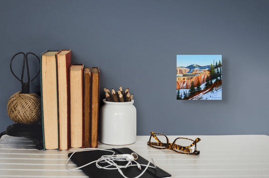 Winter Upon the Canyon by Michelle Condrat - Abend Gallery - Michelle Condrat