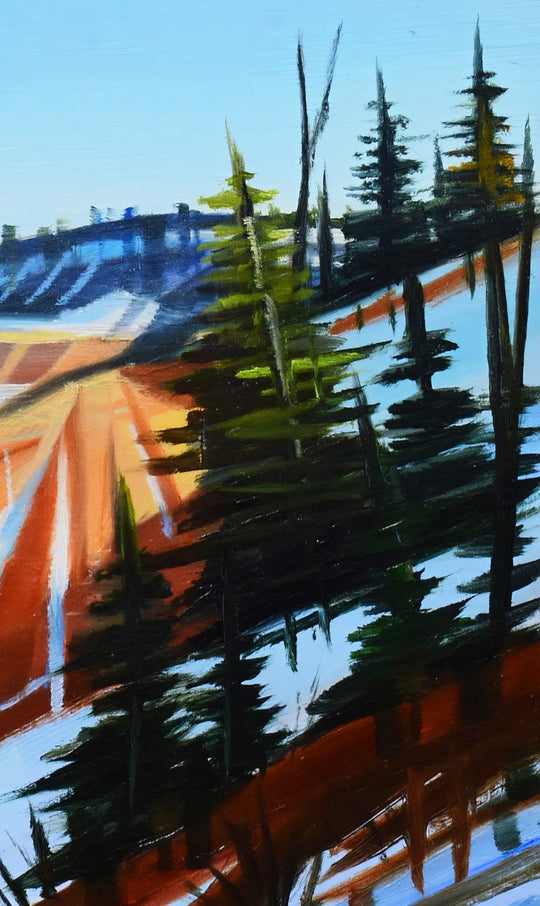 Winter Upon the Canyon by Michelle Condrat - Abend Gallery - Michelle Condrat