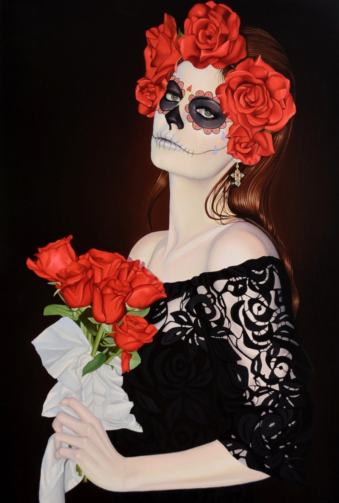 Suzy Smith | "Dia de los Muertos" | 11 x 8.5" - Abend Gallery - Suzy Smith