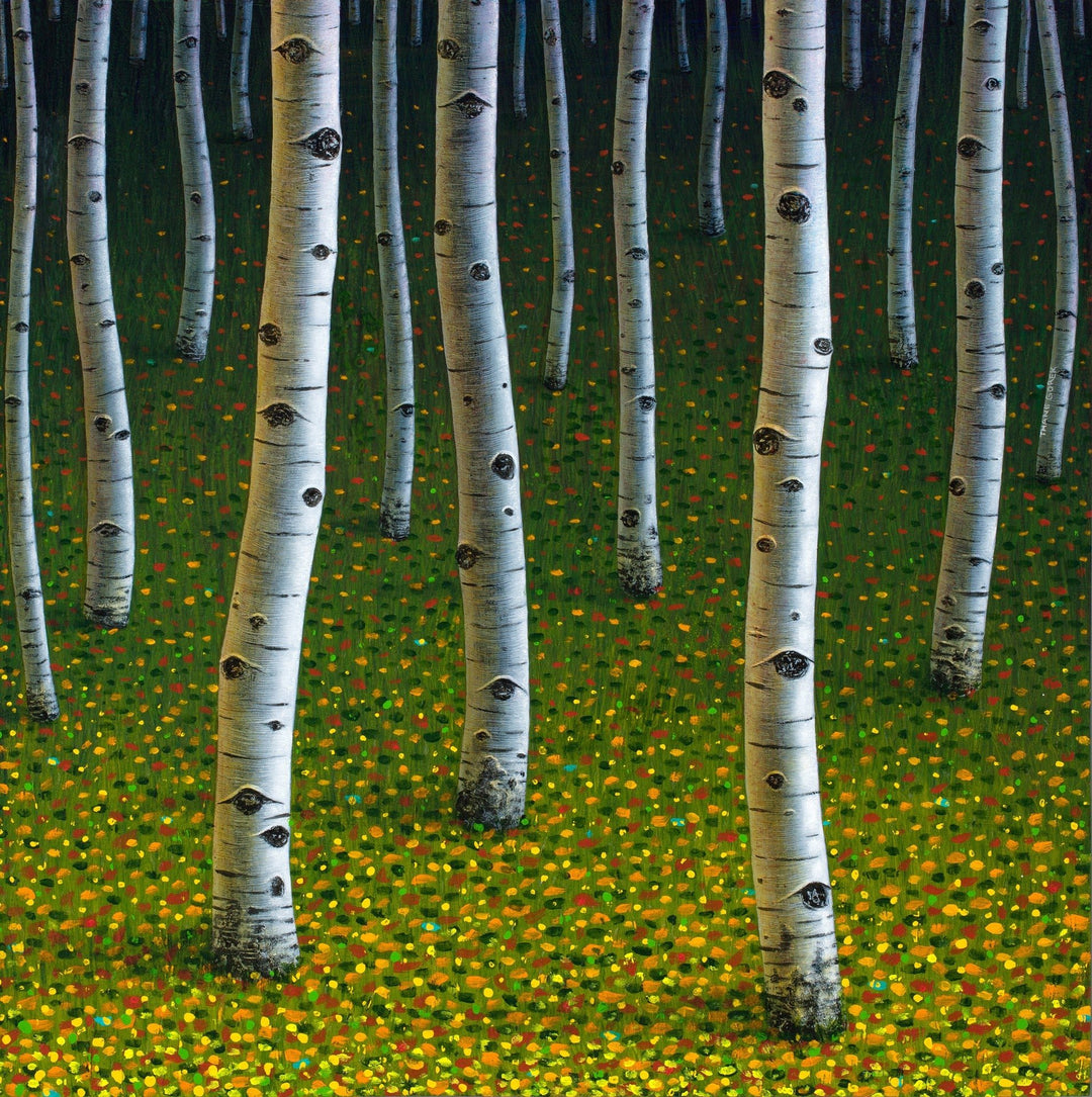 Thane Gorek - "The Darkening Woods" - Abend Gallery - Thane Gorek