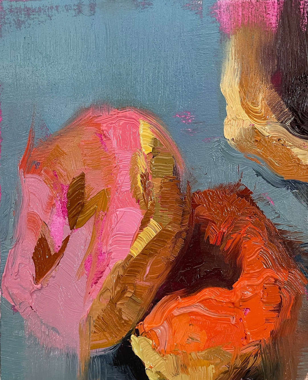 Yana Beylinson - "Fire (Donuts)," 2021 - Abend Gallery - Yana Beylinson